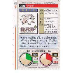 Alternative view of Rattikarl - No.020 - 1996 Green Monsters Collection - Japanisch (NM)