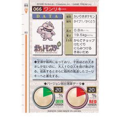Alternative view of Machollo - No.066 - 1996 Red Monsters Collection - Japanisch (NM)